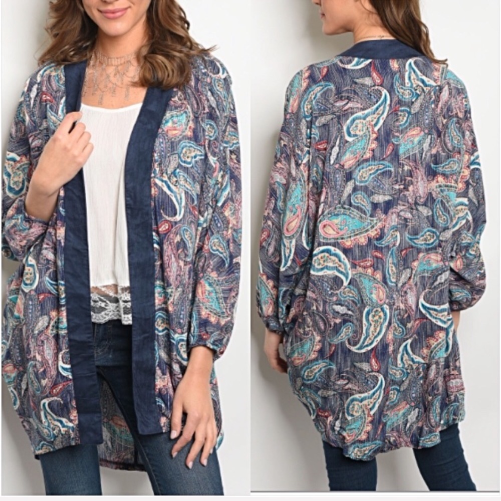 Gorgeous Boho Chic Kimona Cardi Wrap SML - Picture 4 of 7